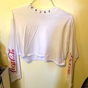 Cropped Coca Cola long sleeve